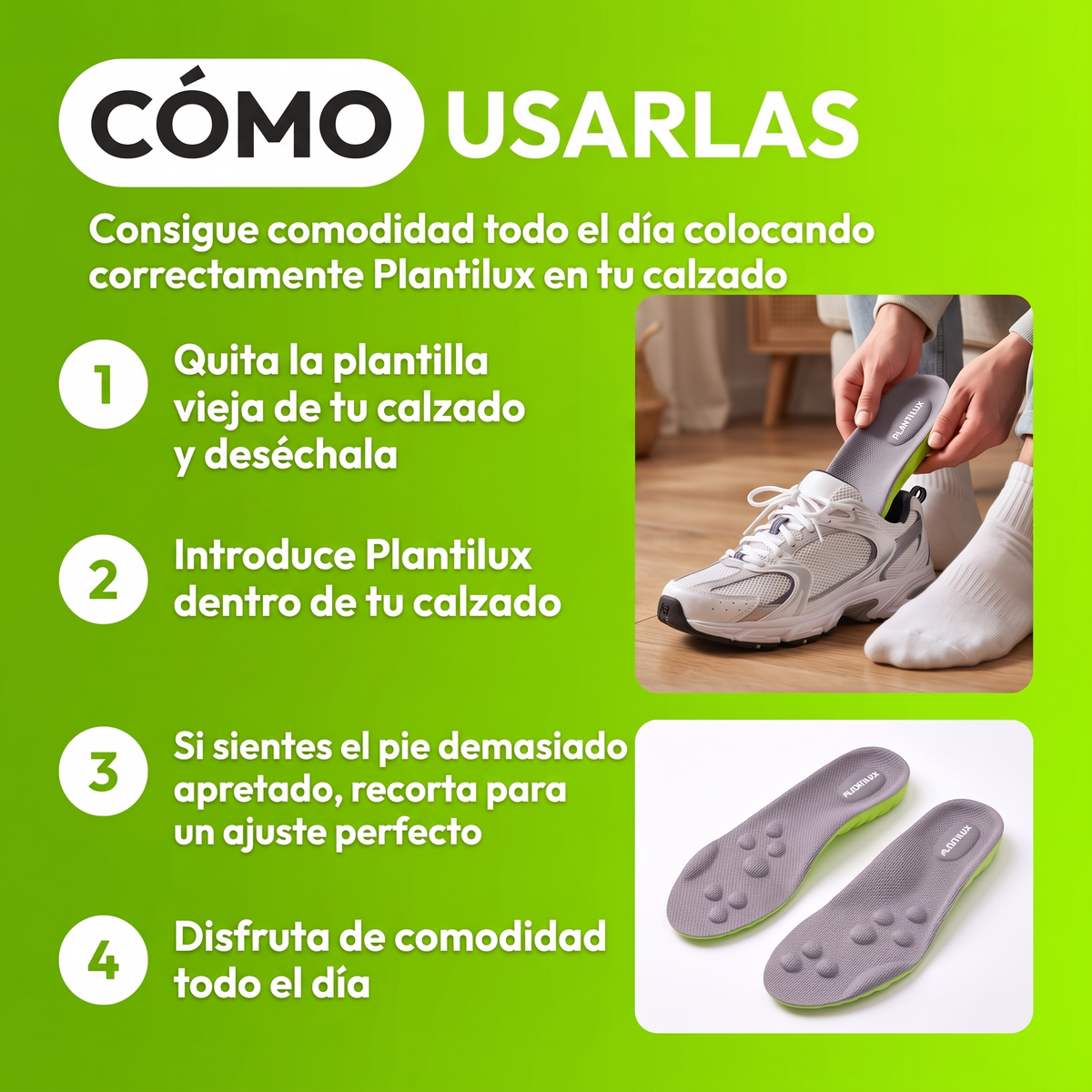 Plantillas Antifatiga